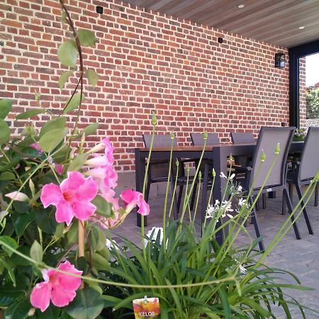 Vakantiewoning Mierzicht Met Prive Wellness Haspengouw Boekhout Bagian luar foto