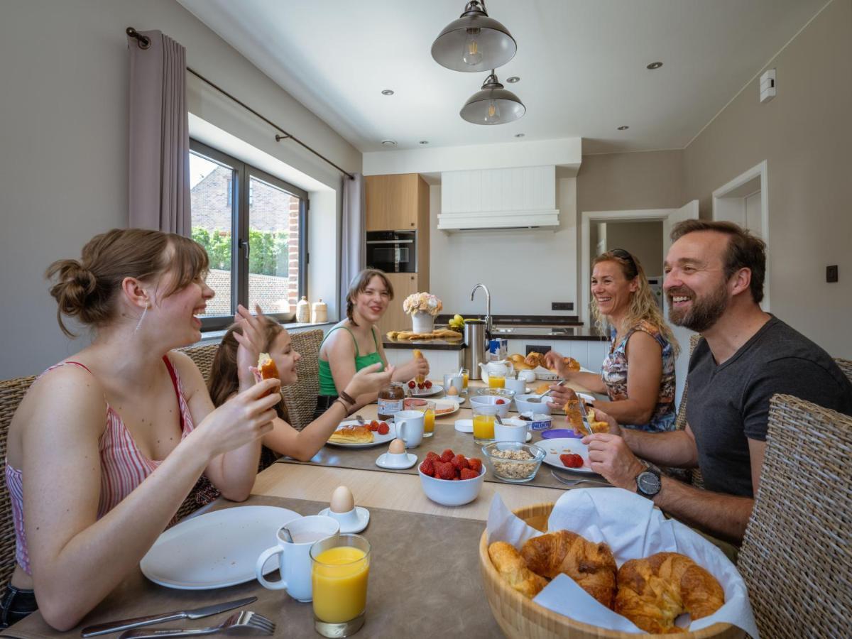 Vakantiewoning Mierzicht Met Prive Wellness Haspengouw Boekhout Bagian luar foto