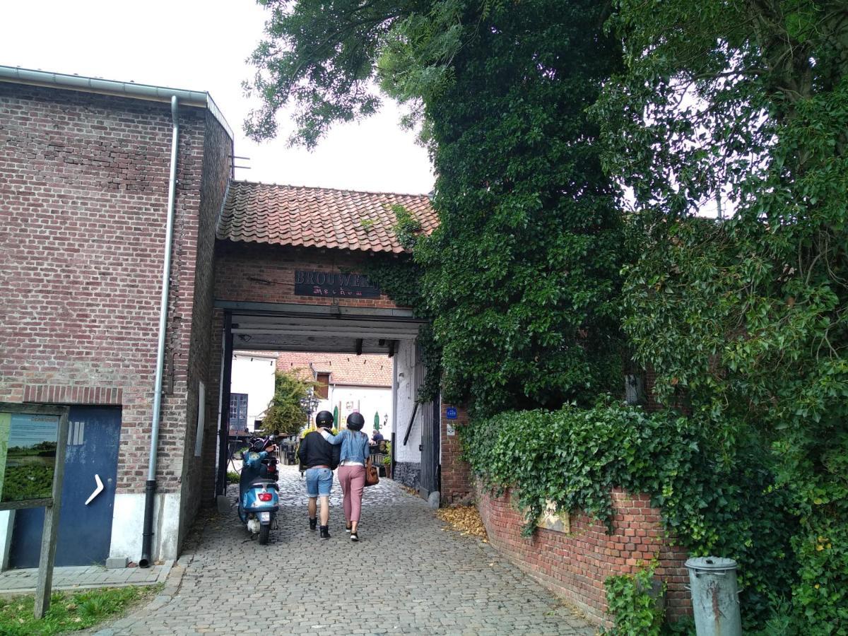 Vakantiewoning Mierzicht Met Prive Wellness Haspengouw Boekhout Bagian luar foto