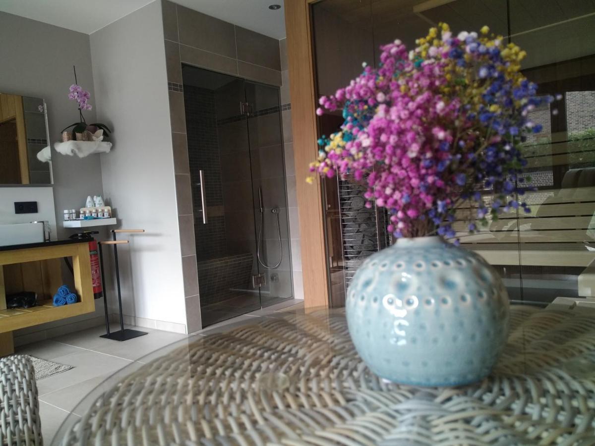 Vakantiewoning Mierzicht Met Prive Wellness Haspengouw Boekhout Bagian luar foto