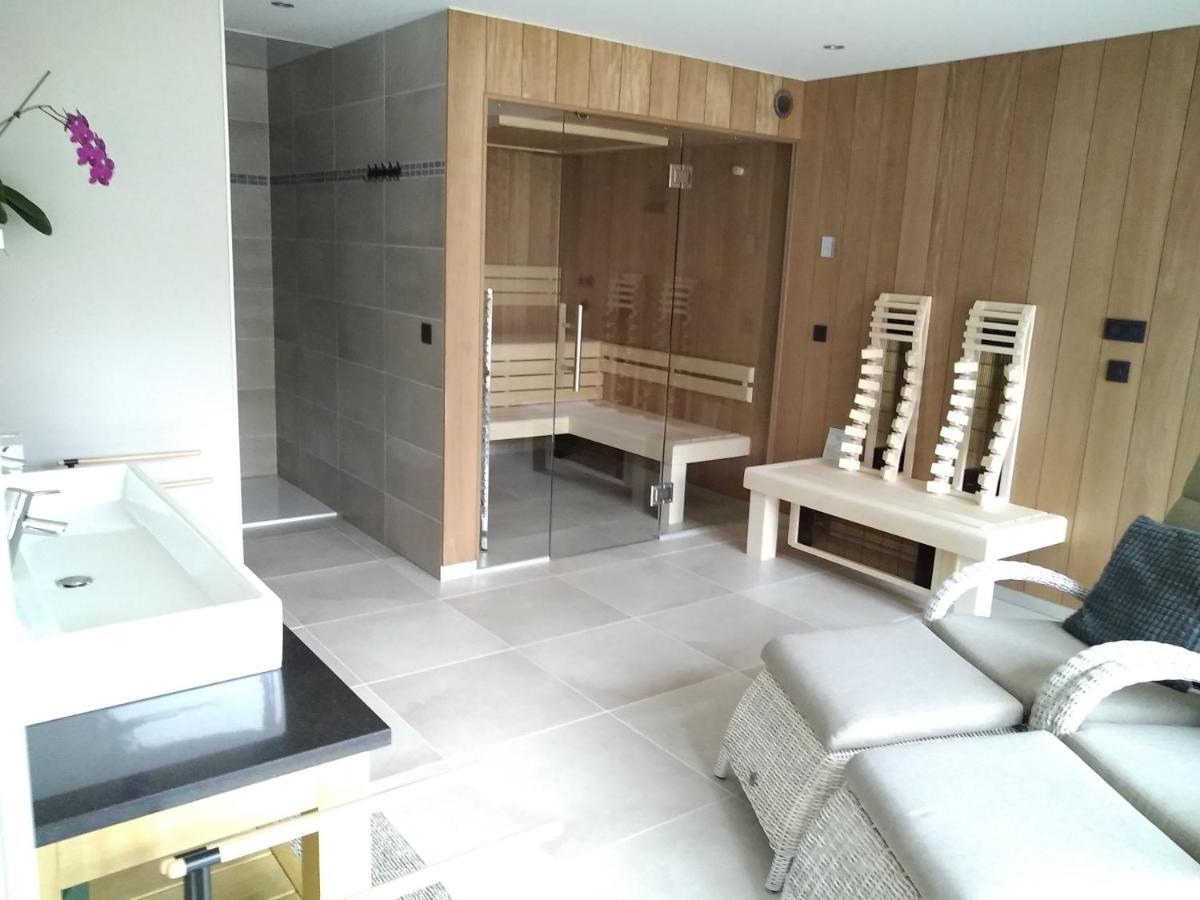 Vakantiewoning Mierzicht Met Prive Wellness Haspengouw Boekhout Bagian luar foto